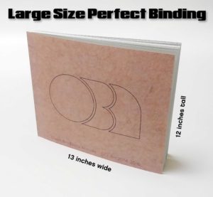 Landscape perfect bound short run options from SLB Printing in Los Angeles